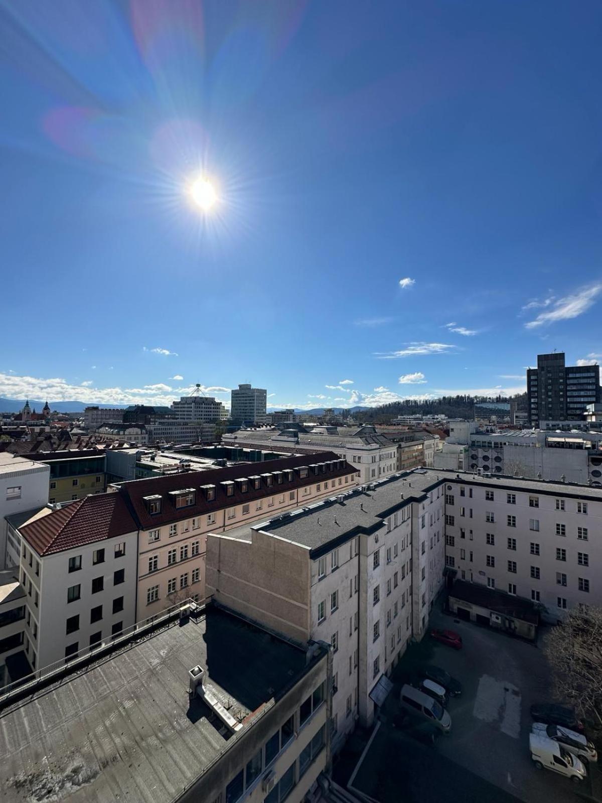 Ljubljana Center With A Castle View, Parking Leilighet Eksteriør bilde
